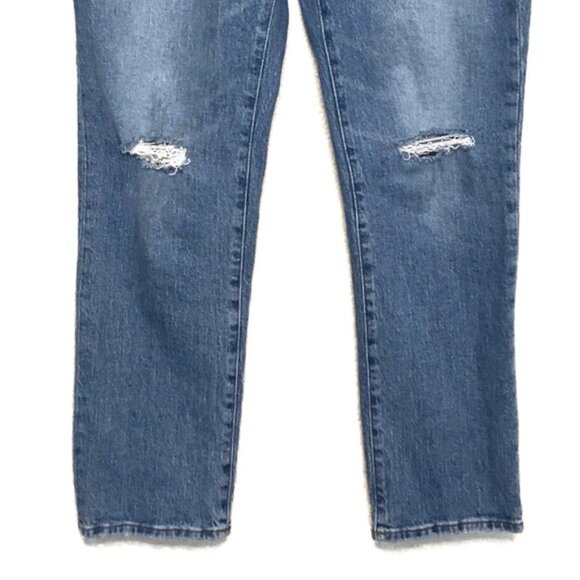Madewell The High-Rise Slim Boyjean Ripped Edition - Picture 6 of 11